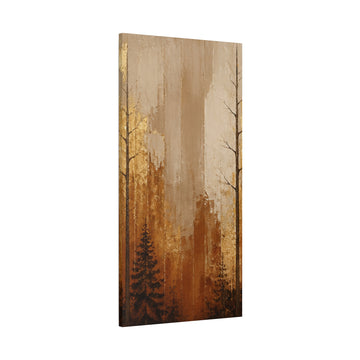 Autumn Forest Abstract Canvas