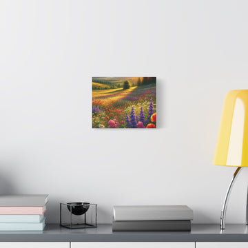 Wildflower Meadow Canvas Wall Art — Matte Stretched 1.25"
