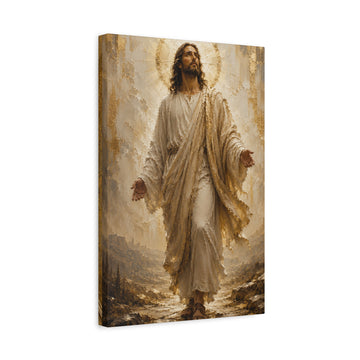 Resurrection of Christ Matte Stretched Canvas Wall Art