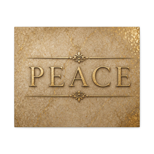 Peace Matte Canvas Wall Art