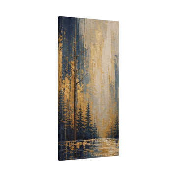 Autumn Forest Matte Canvas Wall Art