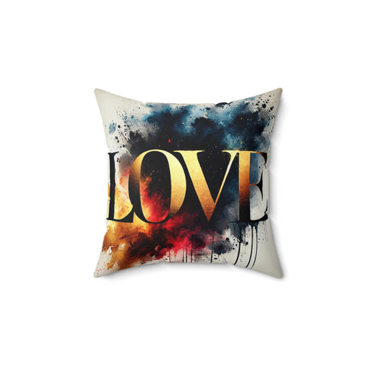 Spun Polyester Square Pillow