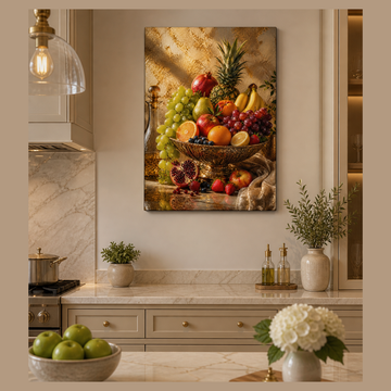 Still Life Fruit Canvas Print — Matte Stretched Wall Art