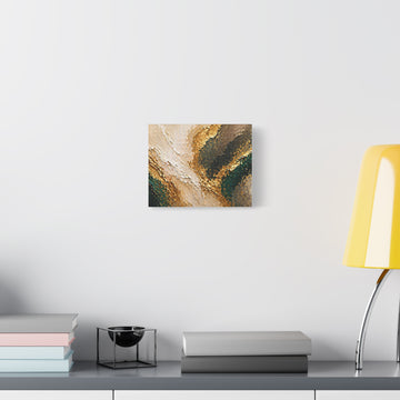Abstract Earth Tones Matte Canvas Wall Art - Stretched 1.25"