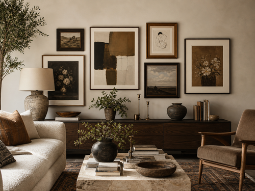 ORLUXE ART coastal wall art sample
